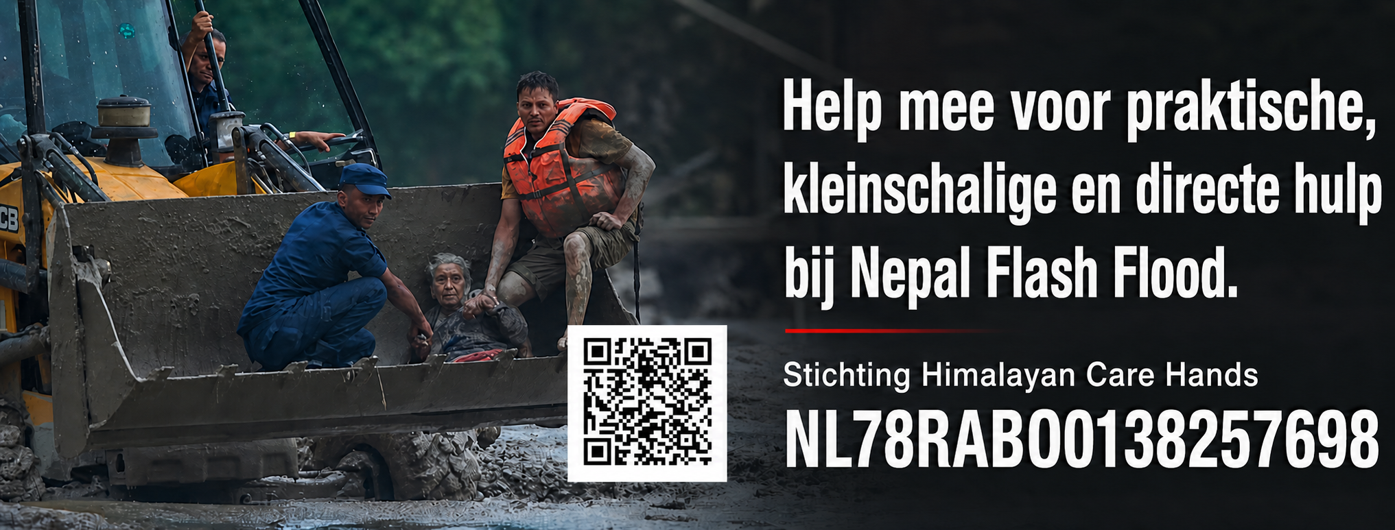 Oproep van Himalayan Care Hands voor hulp na overstromingen in Nepal